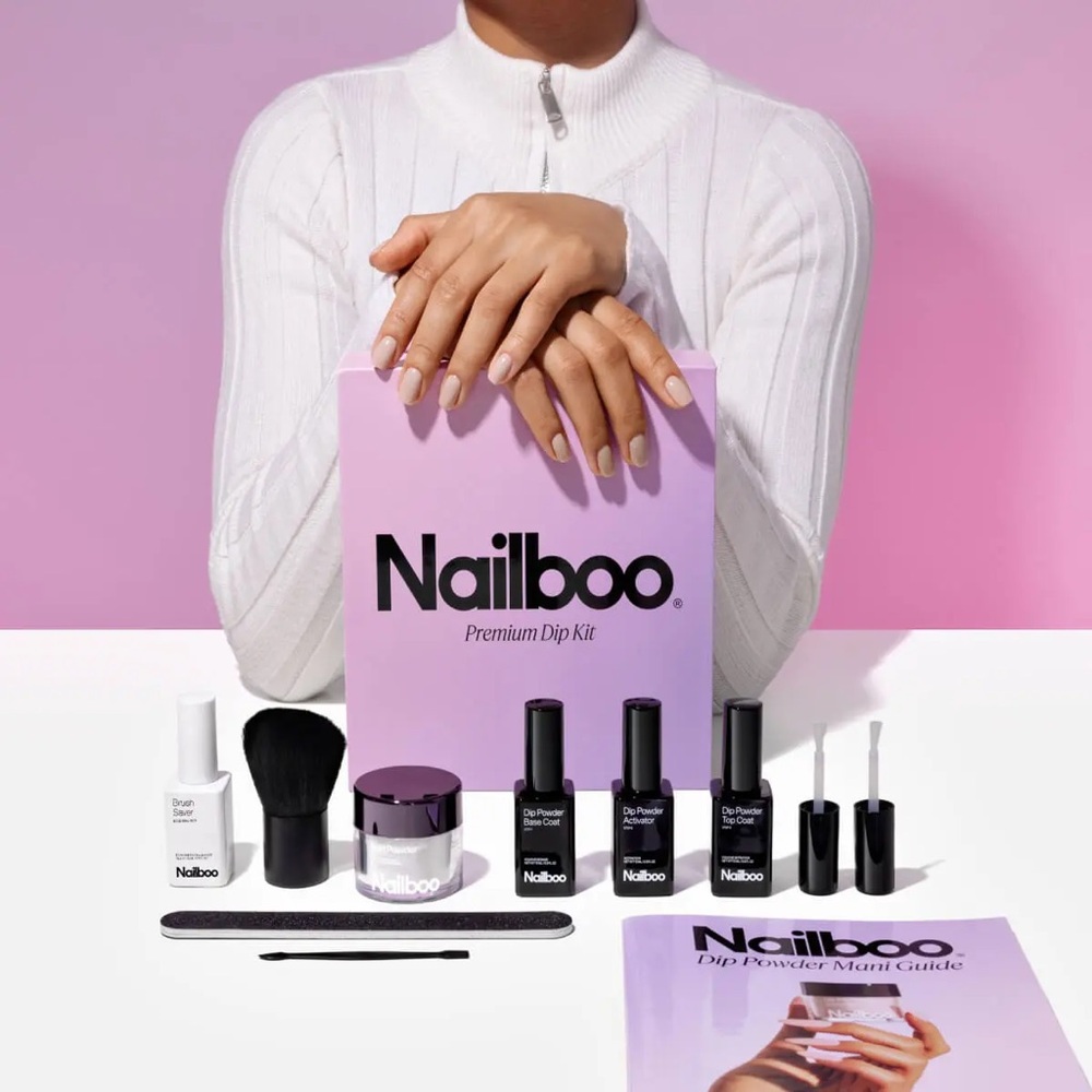 Nailboo Premium Dip Kit - Black and White